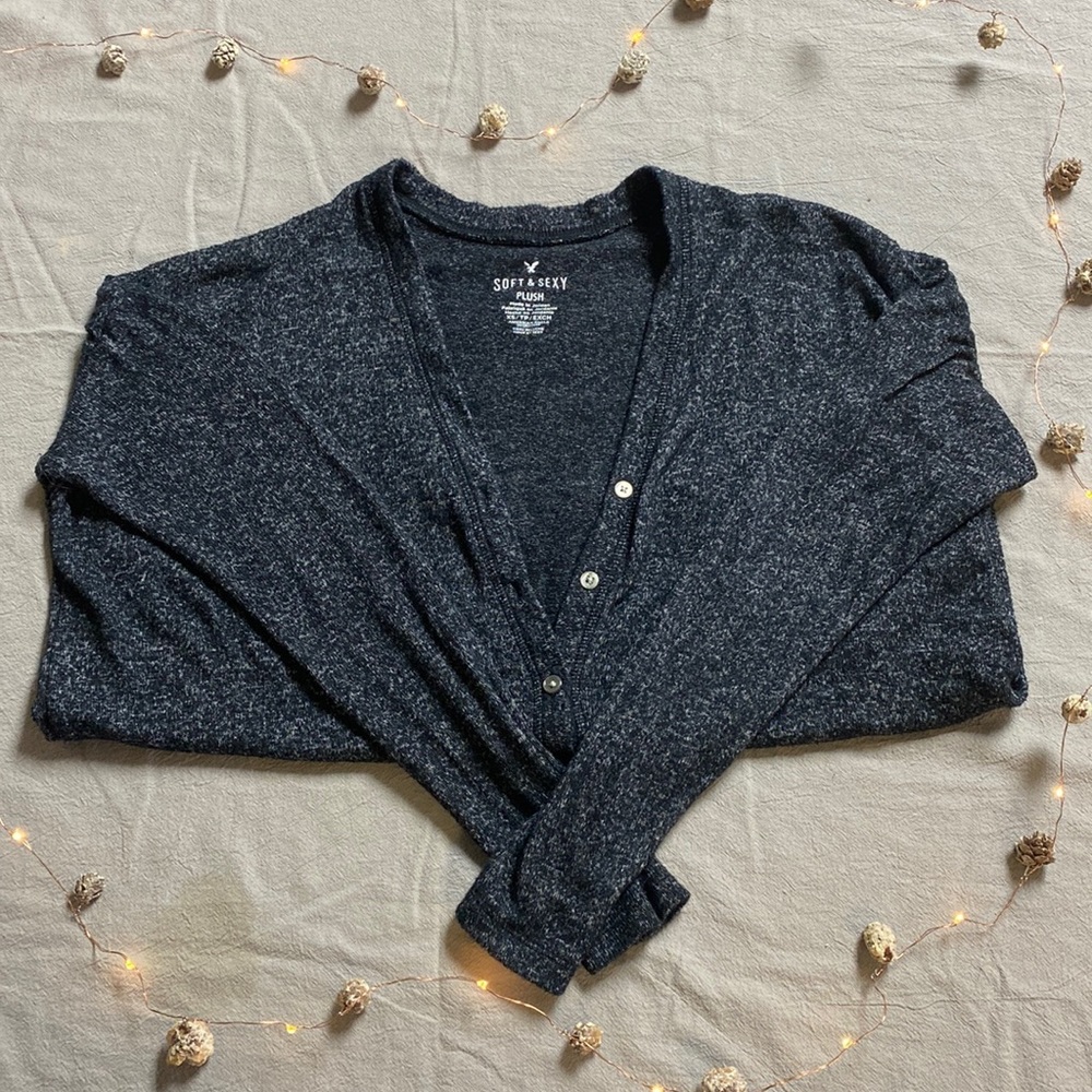Navy Cardigan